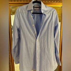 Dress Shirt; Pristine condition; Subtle crosshatch pattern; Charles Tyrwhitt